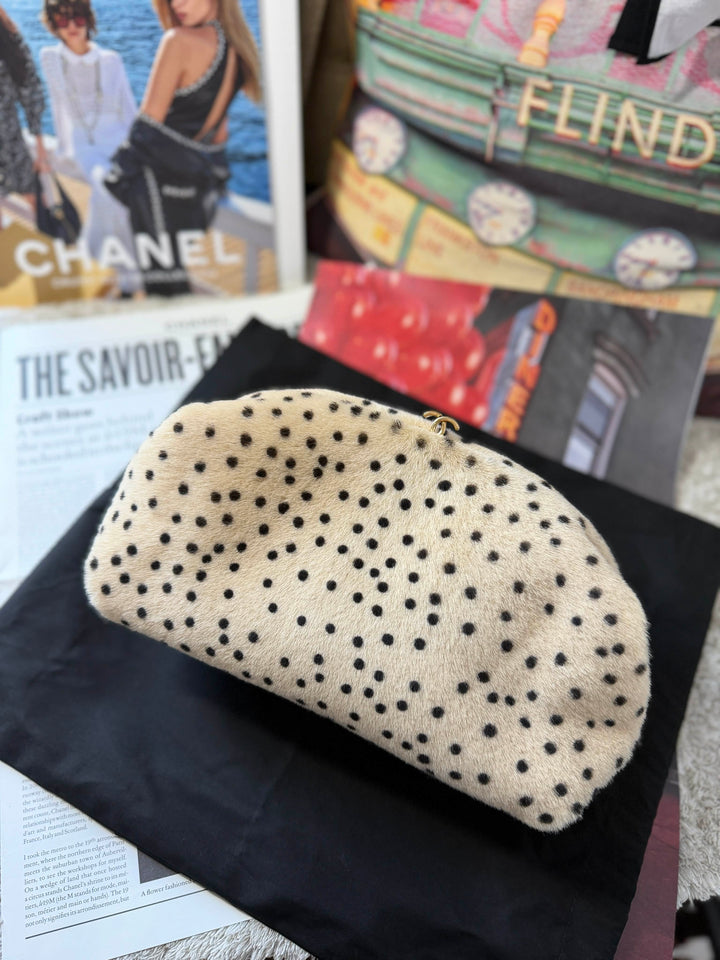 Chanel Clutch With Chain Brown And Black Pony Hair Gold Tone Metal Métiers D’Art 2026