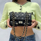 Chanel Vintage Punk Charms 224 Mini Reissue Flap Bag