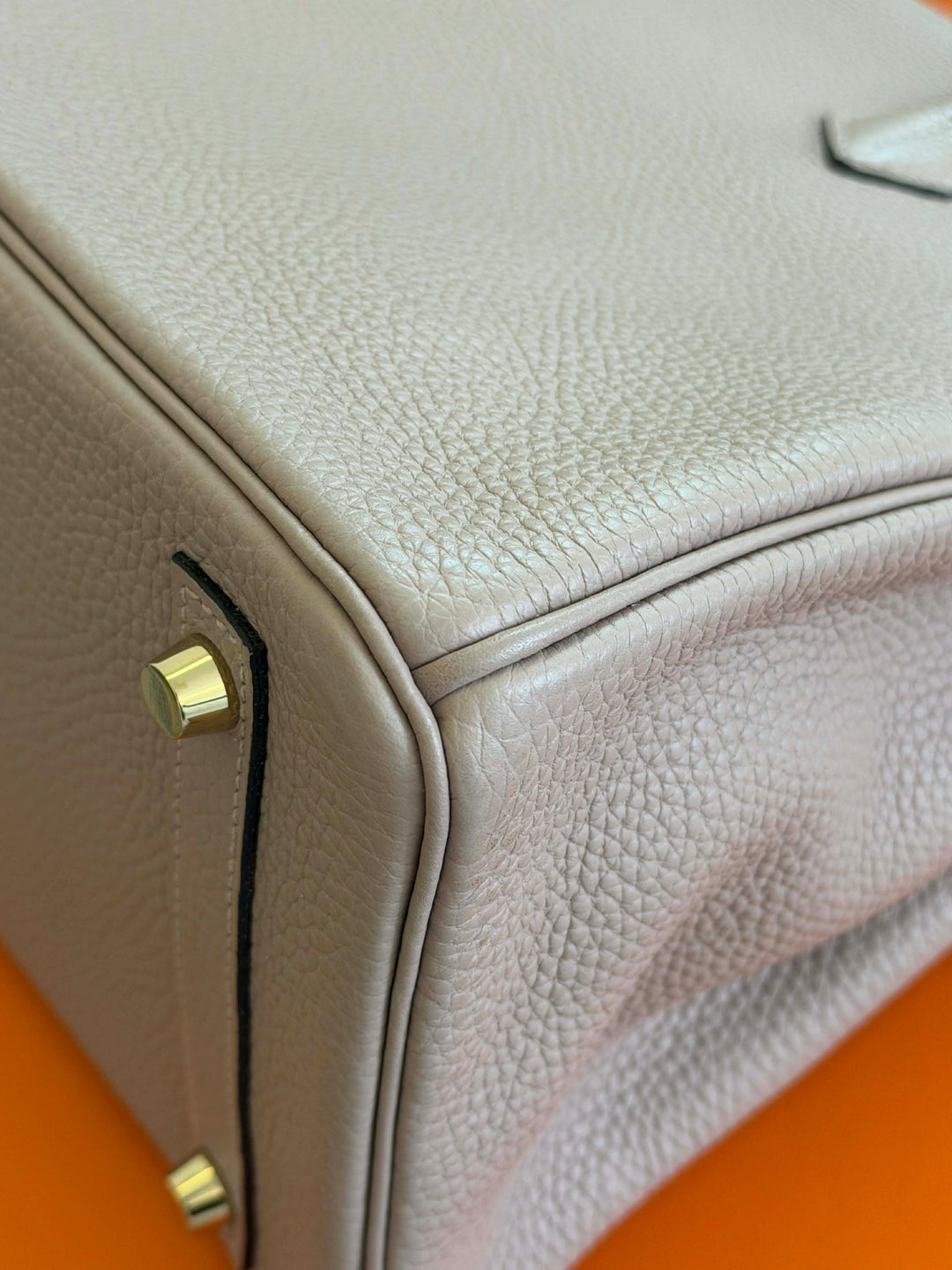 Hermès Birkin 30 Glycine Togo Gold Hardware
