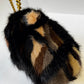 Chanel Multicolor Medium Mink Fur Single Flap Bag