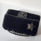 Chanel Paris Dallas Mini Denim & Shearling Flap Bag