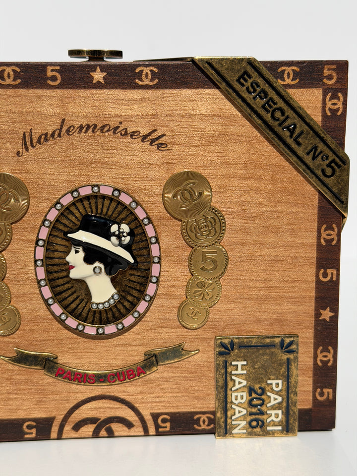 Chanel Havana By Night Cigar Box Minaudière 2017