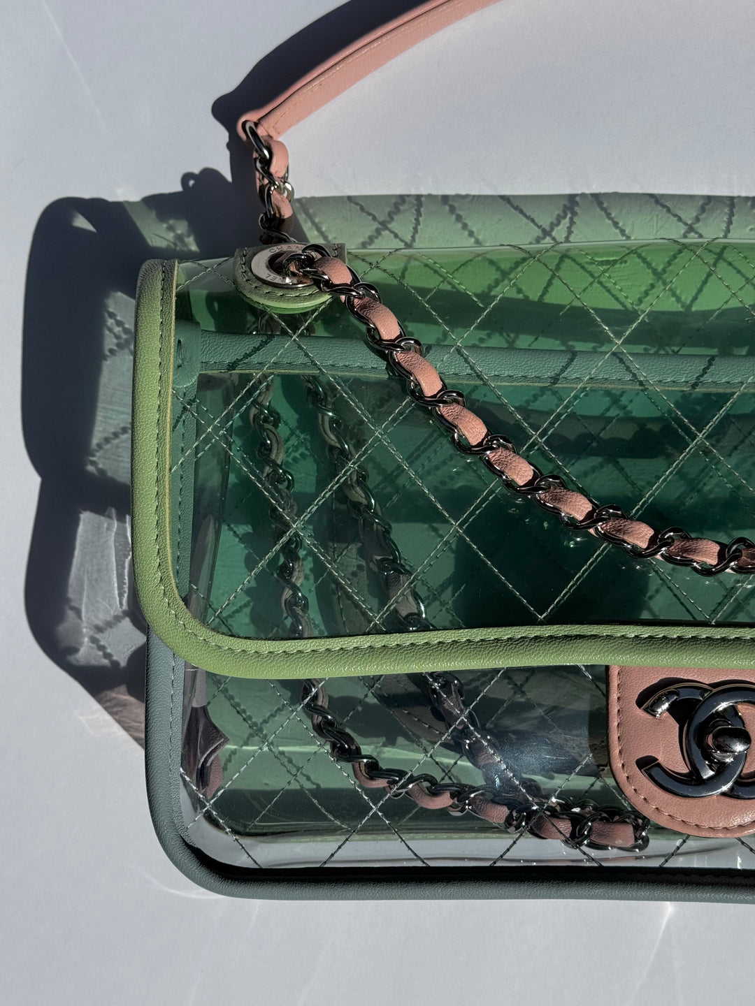 Chanel Coco Splash Medium PVC Lambskin Flap Bag
