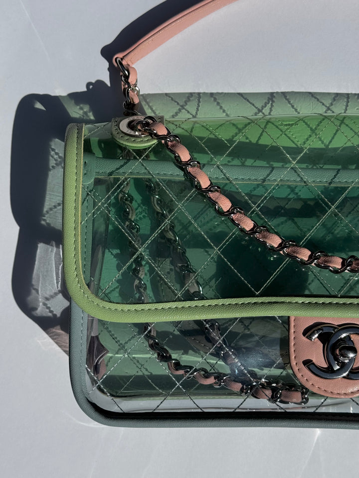 Chanel Coco Splash Medium PVC Lambskin Flap Bag