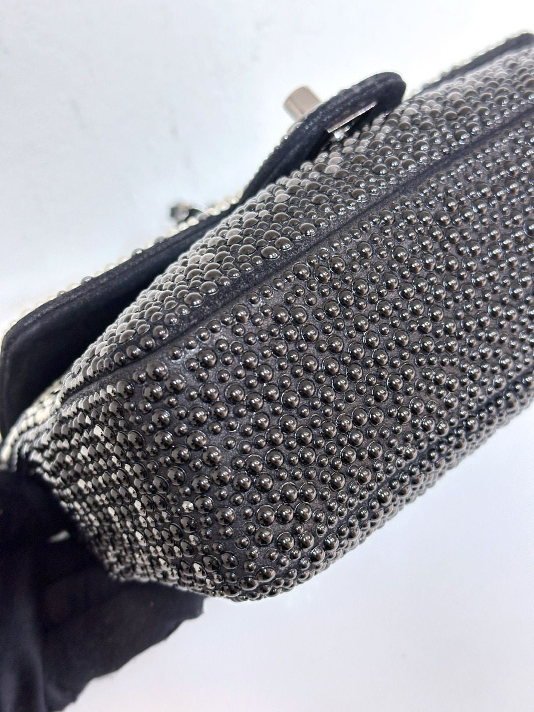 Chanel 2014 Pearl Embellished Mini Flap