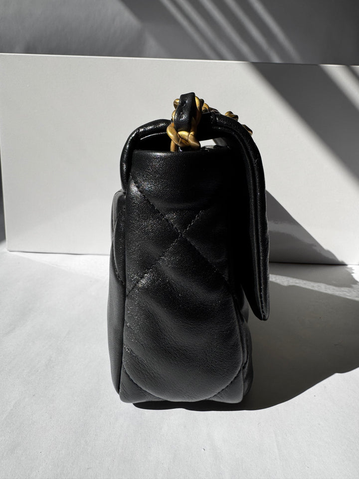 Chanel Small Black 19 Flap Bag