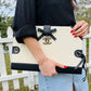 CHANEL CAVIAR LEATHER PORTFOLIO CLUTCH BAG