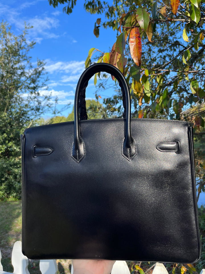 Hermes Birkin 30 So Black Box Black