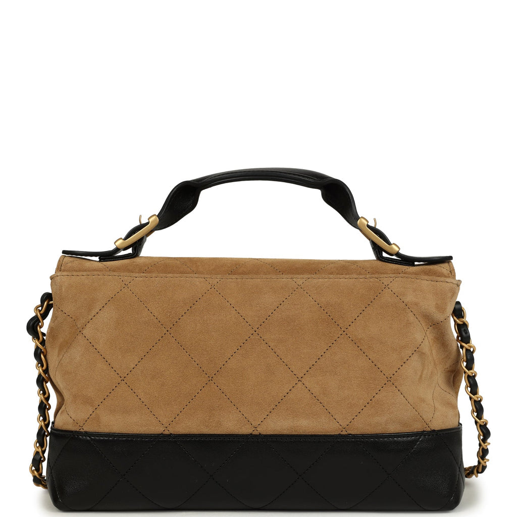 Chanel 2025 Coco Base Suede Handle Flap Bag
