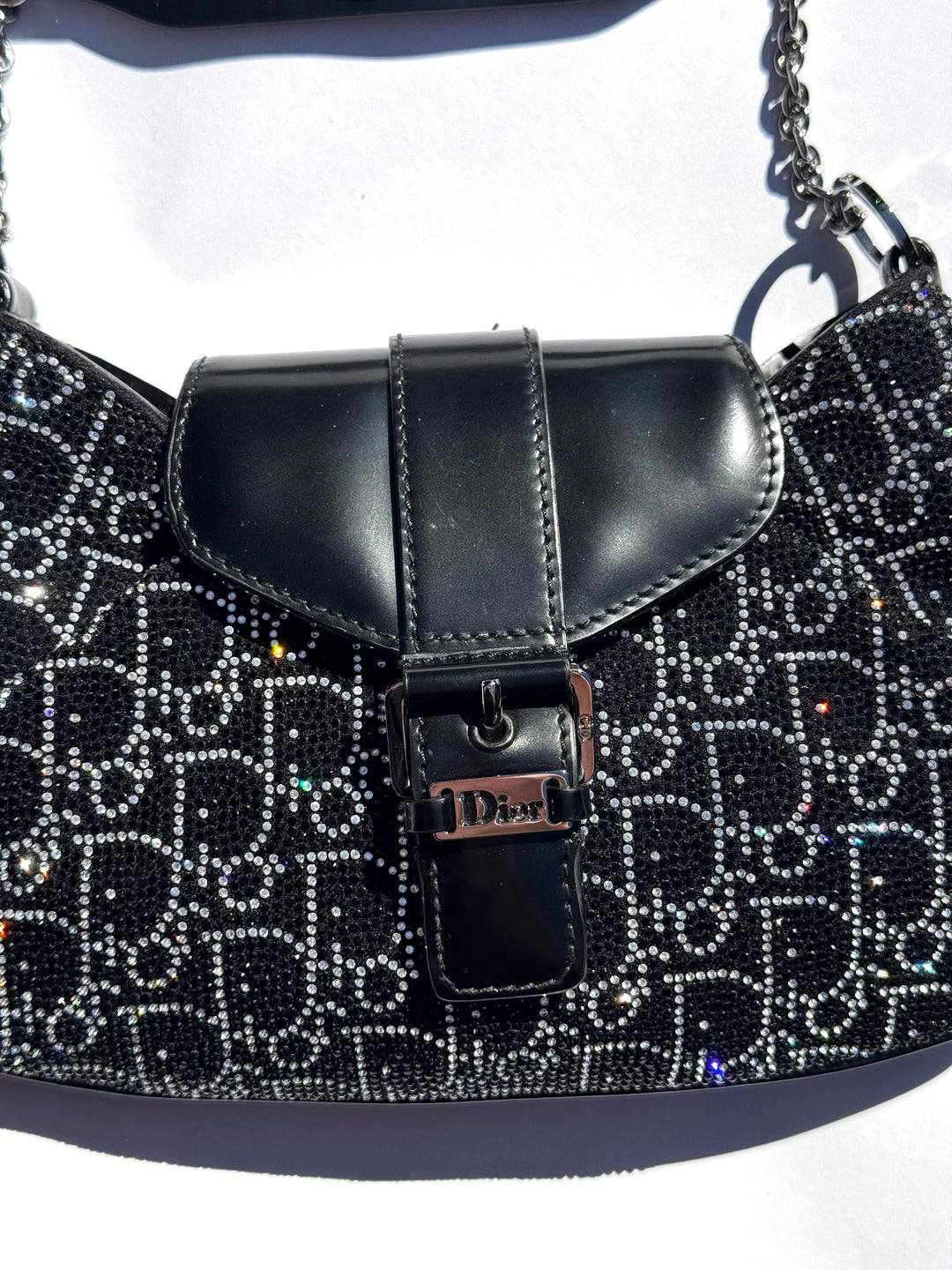 Dior 2003 Limited Edition Crystal Shoulder Bag