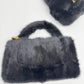Chanel Vintage RARE Mink Kelly Parent & Child Set