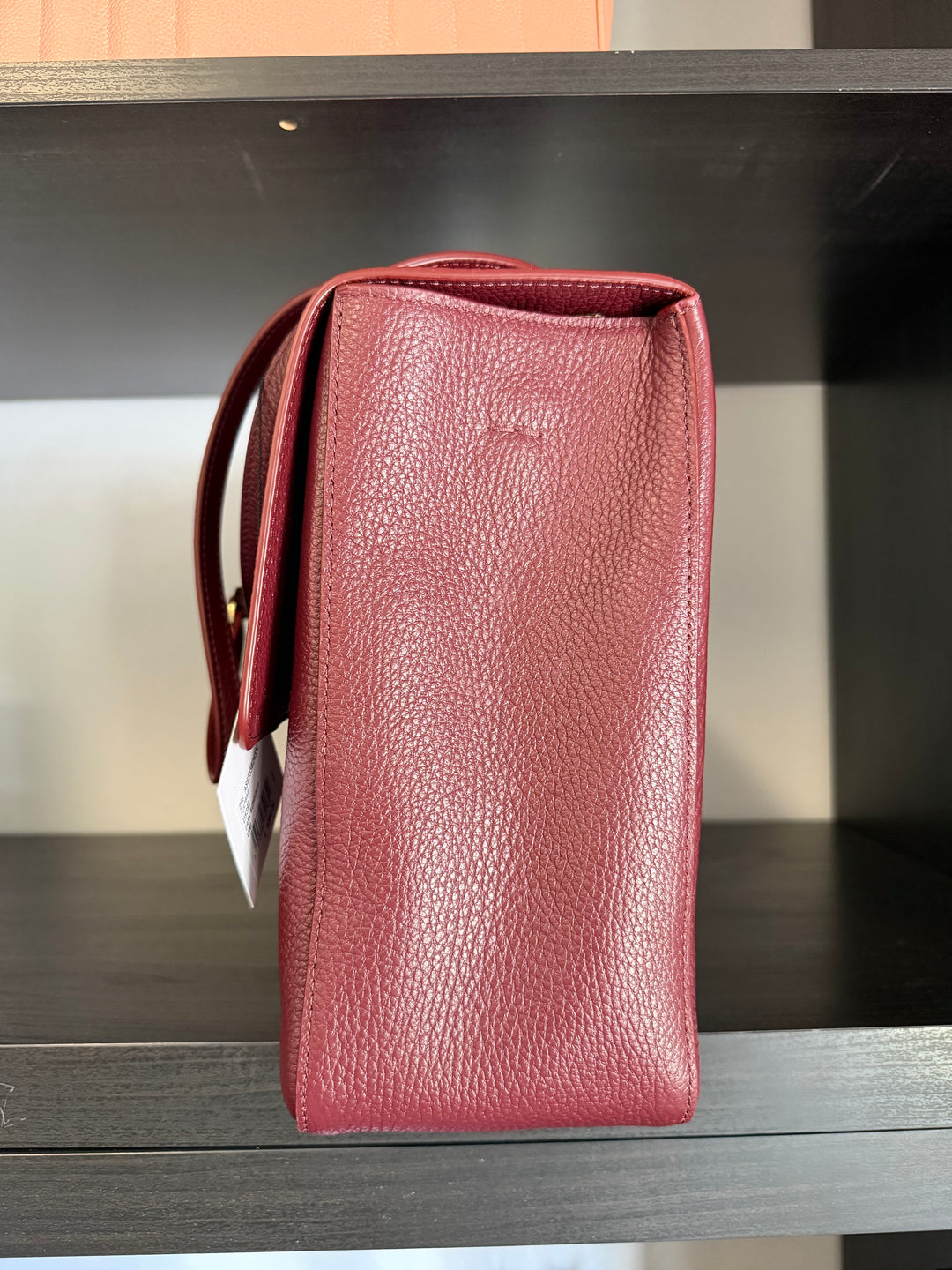 Chanel Maxi Flap Bag Burgundy Grained Calfskin Gold Tone Hardware Métiers D’Art 2026