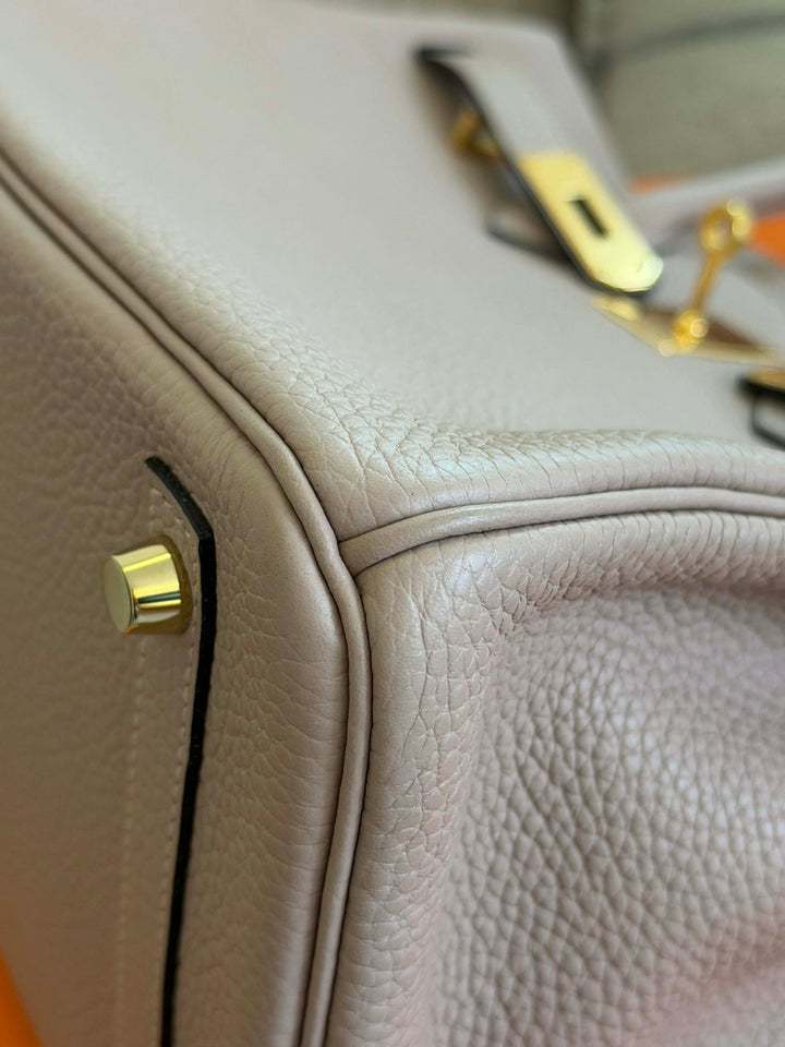 Hermès Birkin 30 Glycine Togo Gold Hardware