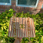 Chanel 24K Vintage Pink Striped Large Flap