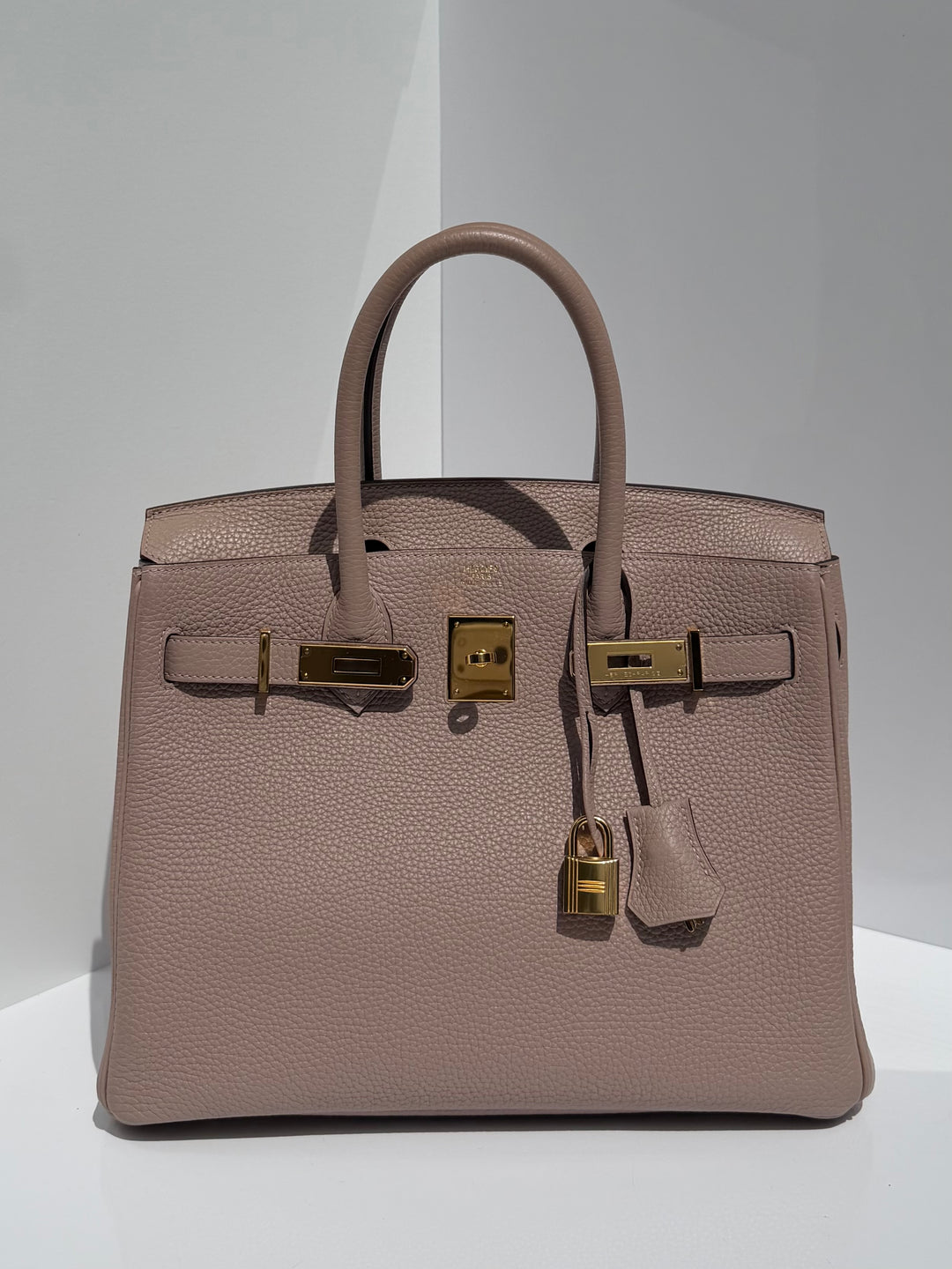Hermès Birkin 30 Glycine Togo Gold Hardware 2015