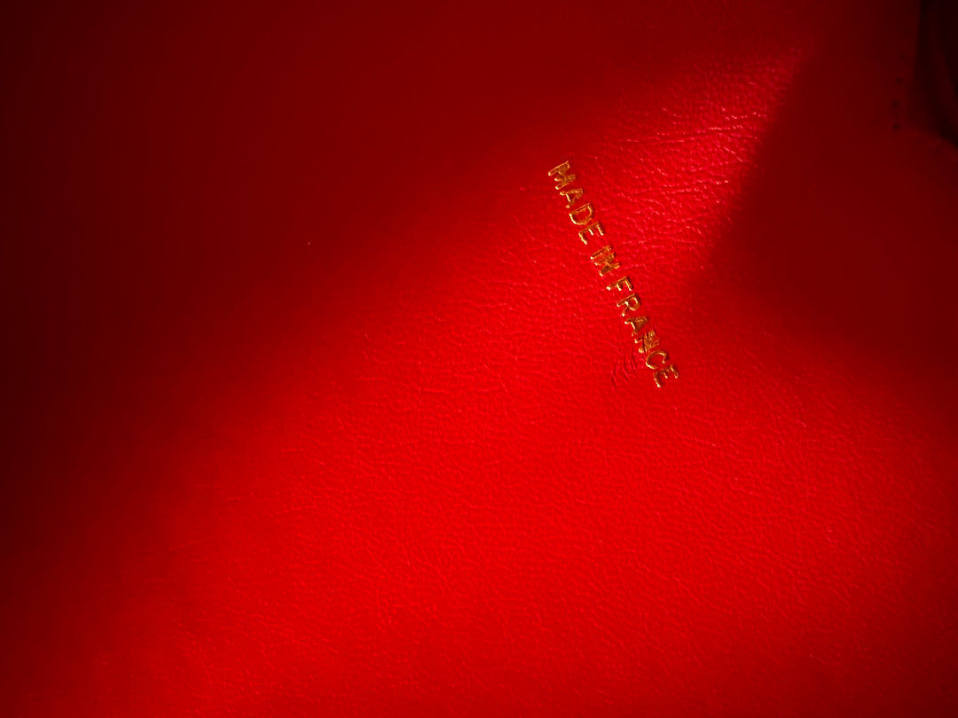 Chanel 1995 CC Barbie Red Heart Vanity Bag