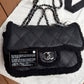 Chanel Medium Black Shearling Coco Neige Flap