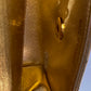 Chanel 1994 Vintage Metallic Gold Extra Mini Flap Bag