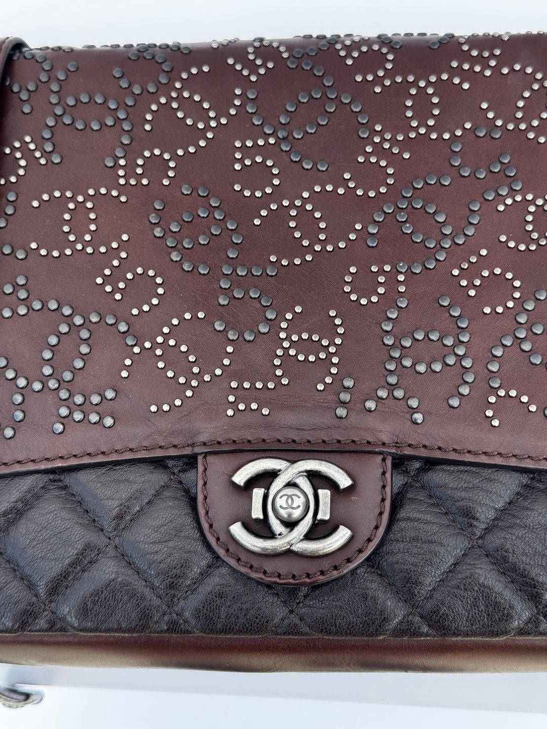Chanel Jumbo Paris Dallas Texan Satchel Flap Bag