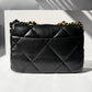 Chanel Small Black 19 Flap