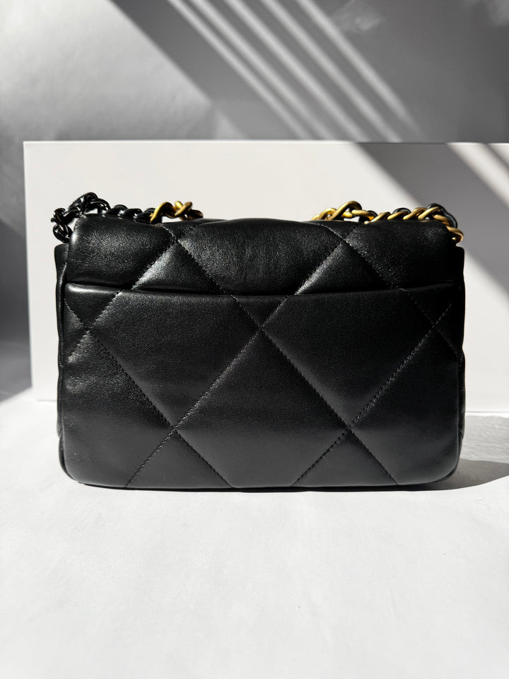 Chanel Small Black 19 Flap Bag