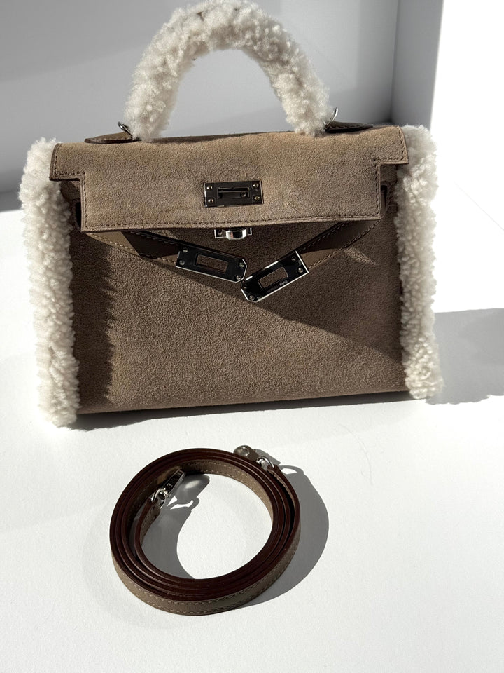 Hermes Etoupe Teddy Kelly 20