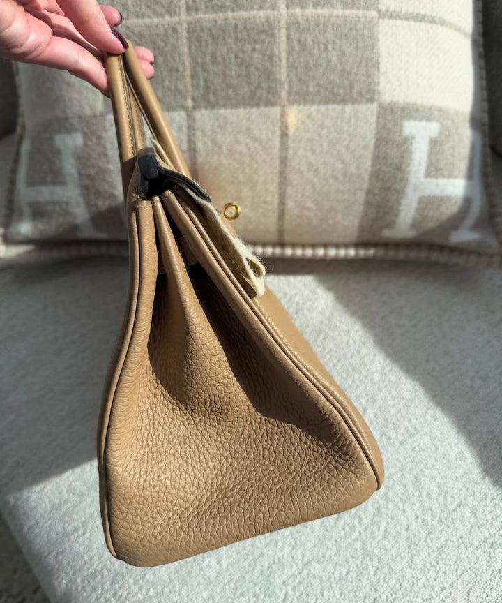 Hermès Birkin 25 Chai Togo Gold Hardware 2022