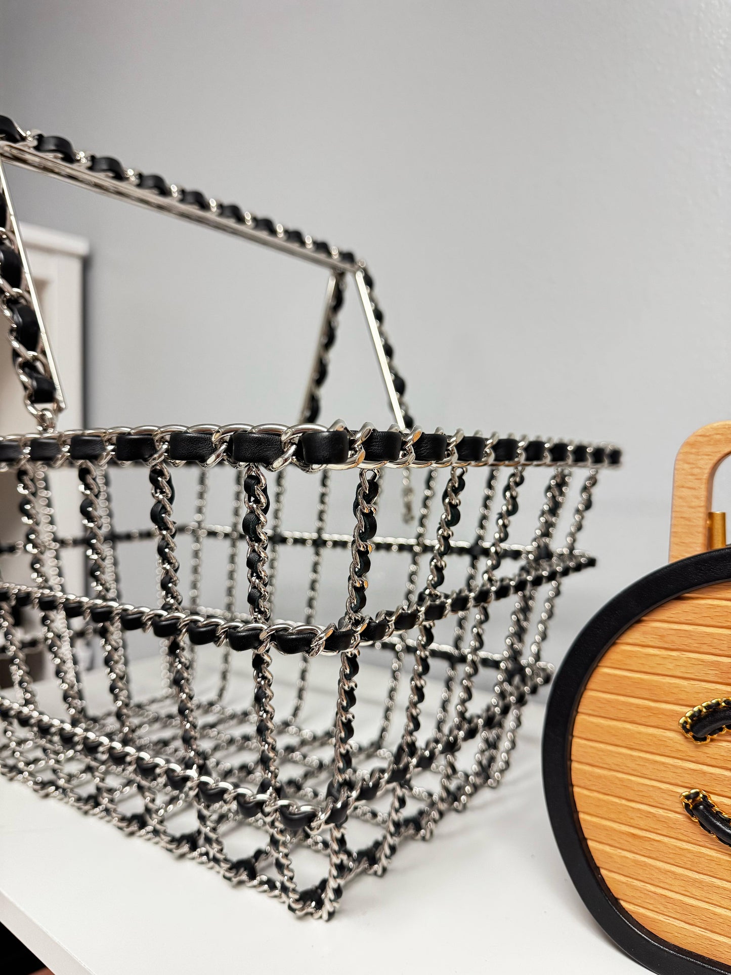 Chanel 2014 Large Supermarket Collectors Grocery Basket Minaudiere