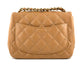 Chanel 18S Dark Beige Mini Square Caviar Flap Bag