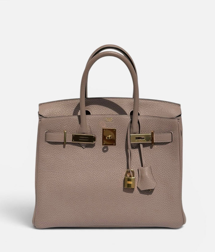 Hermès Birkin 30 Glycine Togo Gold Hardware 2015