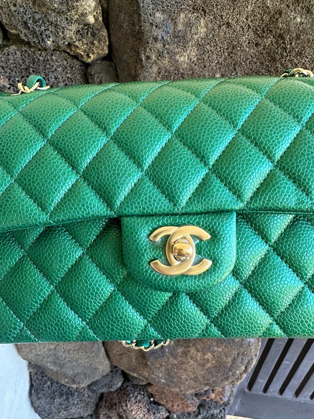 Chanel Pristine 18S Small Emerald CF