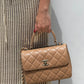 Chanel 22S Dark Beige Small Trendy Flap Bag