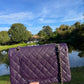 Chanel Purple Medium Vintage Caviar Classic Flap