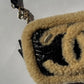 Chanel Shiny Crumpled Sheepskin Shearling CC Mania Waist Bag