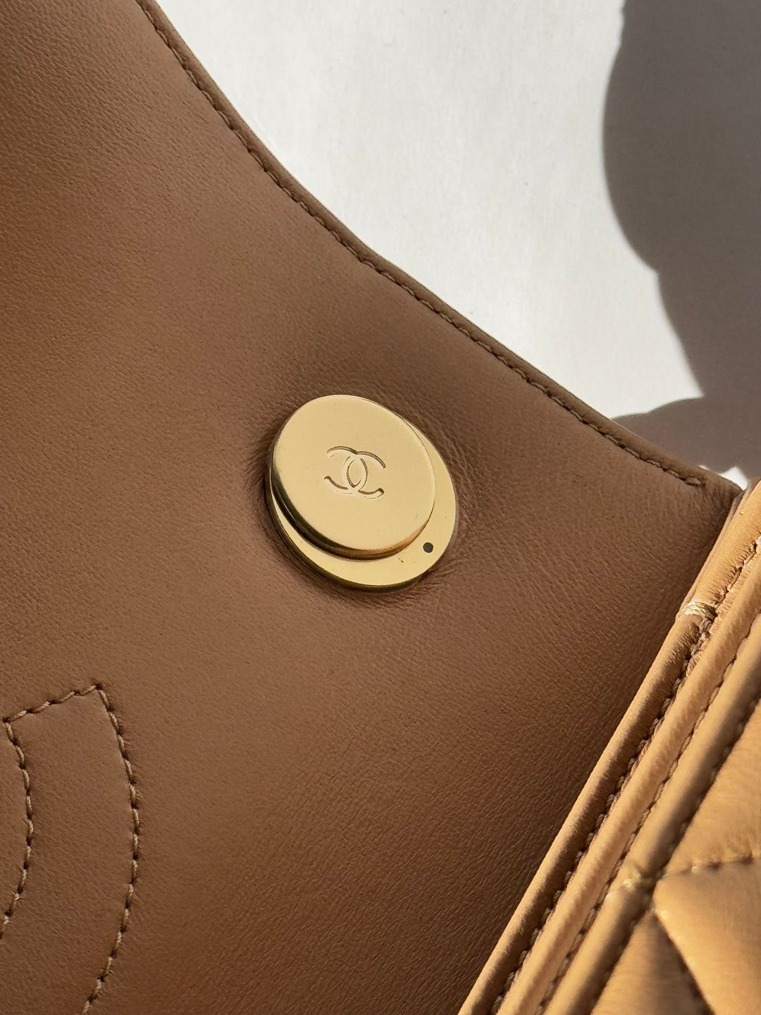 Chanel 22S Dark Beige Small Trendy Flap Bag