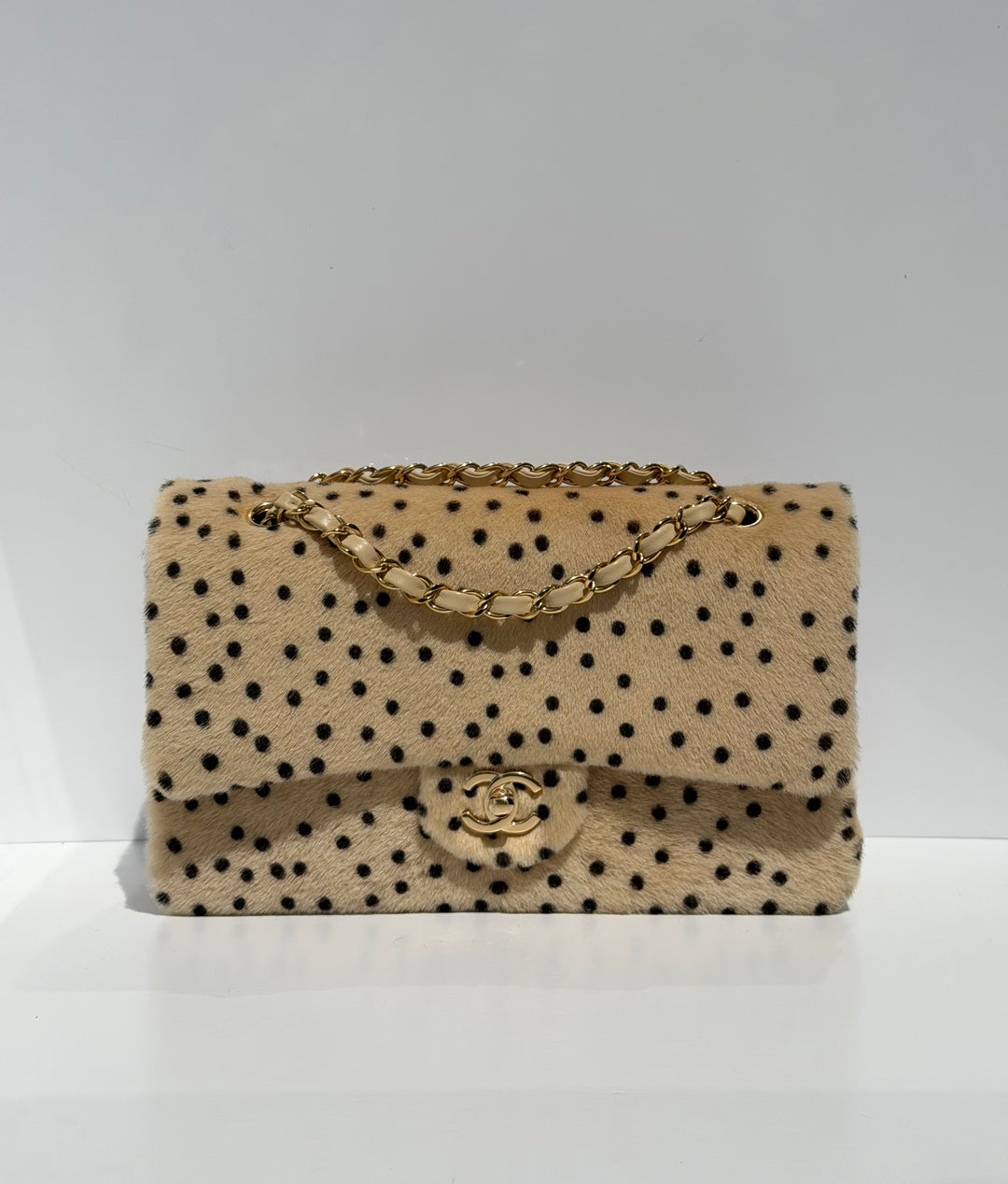 Chanel Medium Classic Flap Bag Brown Pony Hair Gold Hardware Métiers d’Art 2026