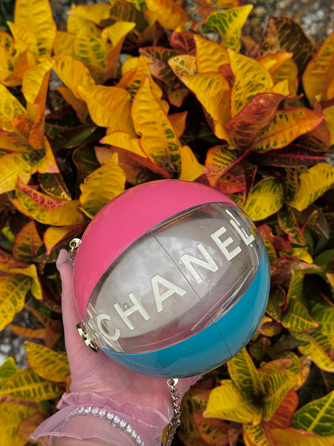 Chanel 2019 Multicolor Coco Beach Ball Minaudière