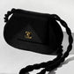 Chanel 1997 Limited Edition Black Cord Flap Bag