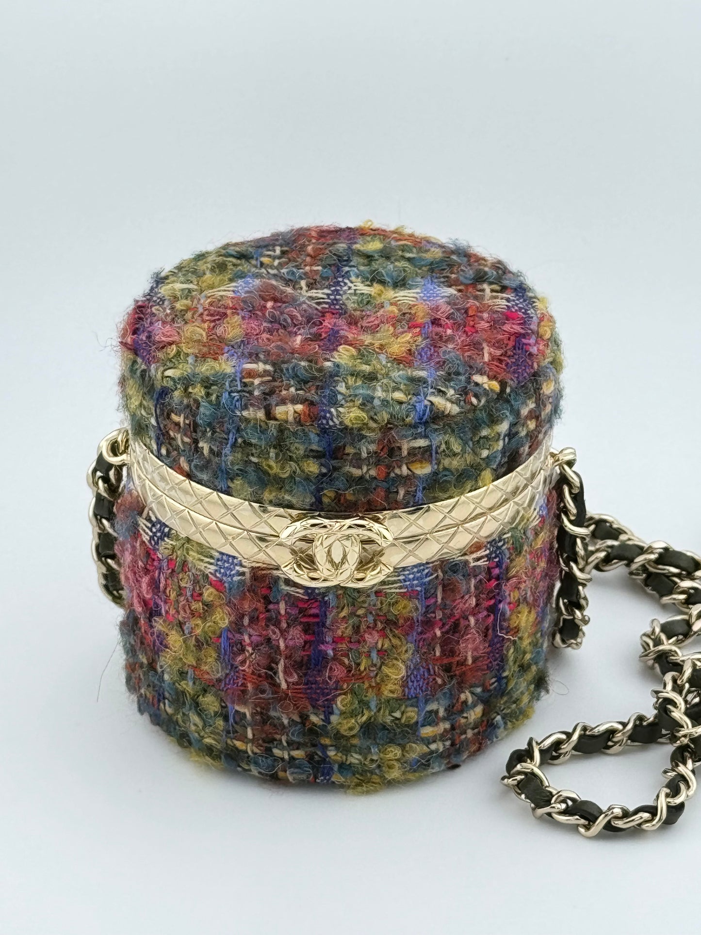 Chanel Small Tweed Crossbody Vanity