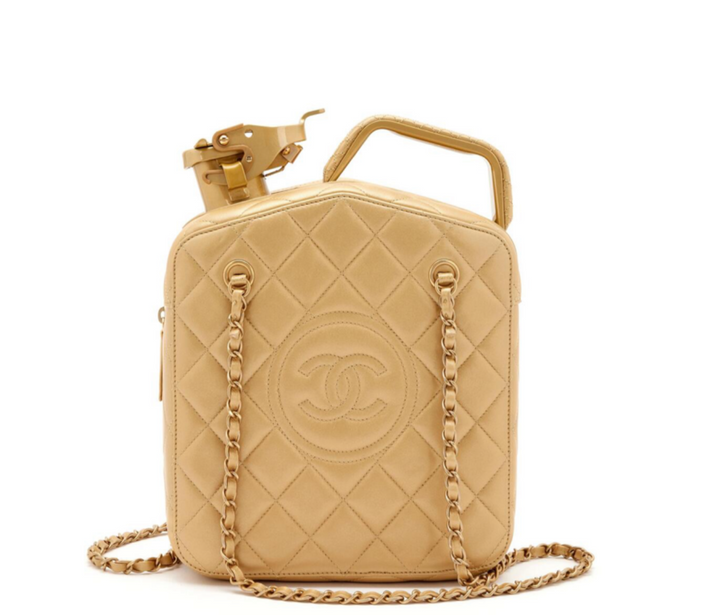 Chanel 2015 Paris Dubai Night Gas Tank Jerry Can Statement Bag Collector's Item
