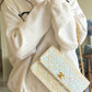 Chanel 1992 Medium Iridescent Sequin Flap Bag