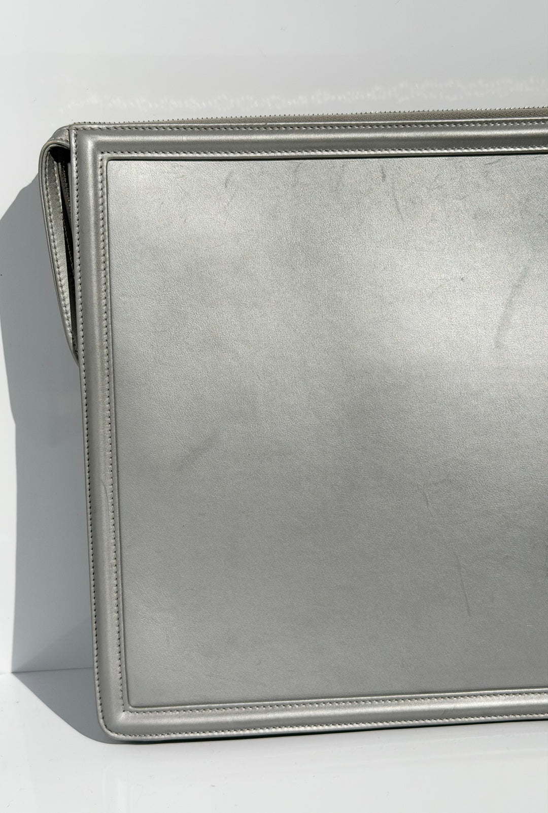 Chanel Rare LED XL Clutch Silver 2017