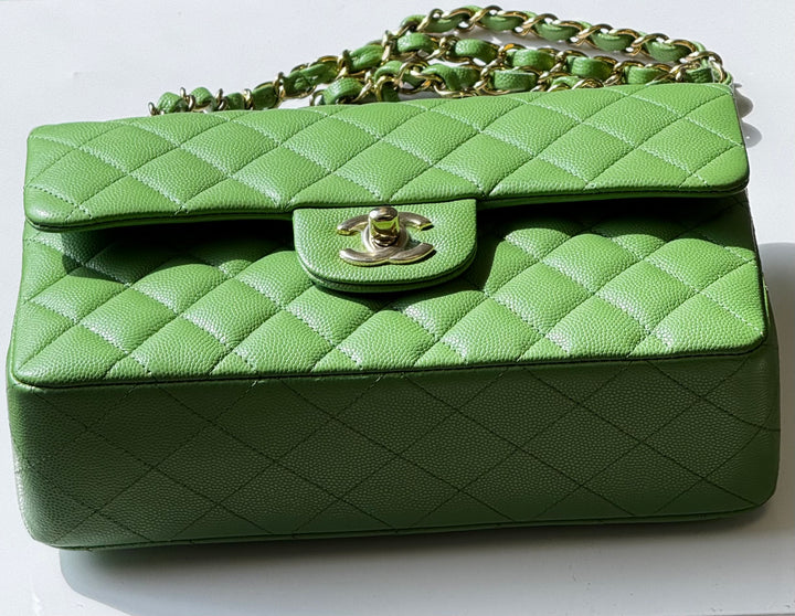 Chanel 23C Small Caviar Classic Flap Bag
