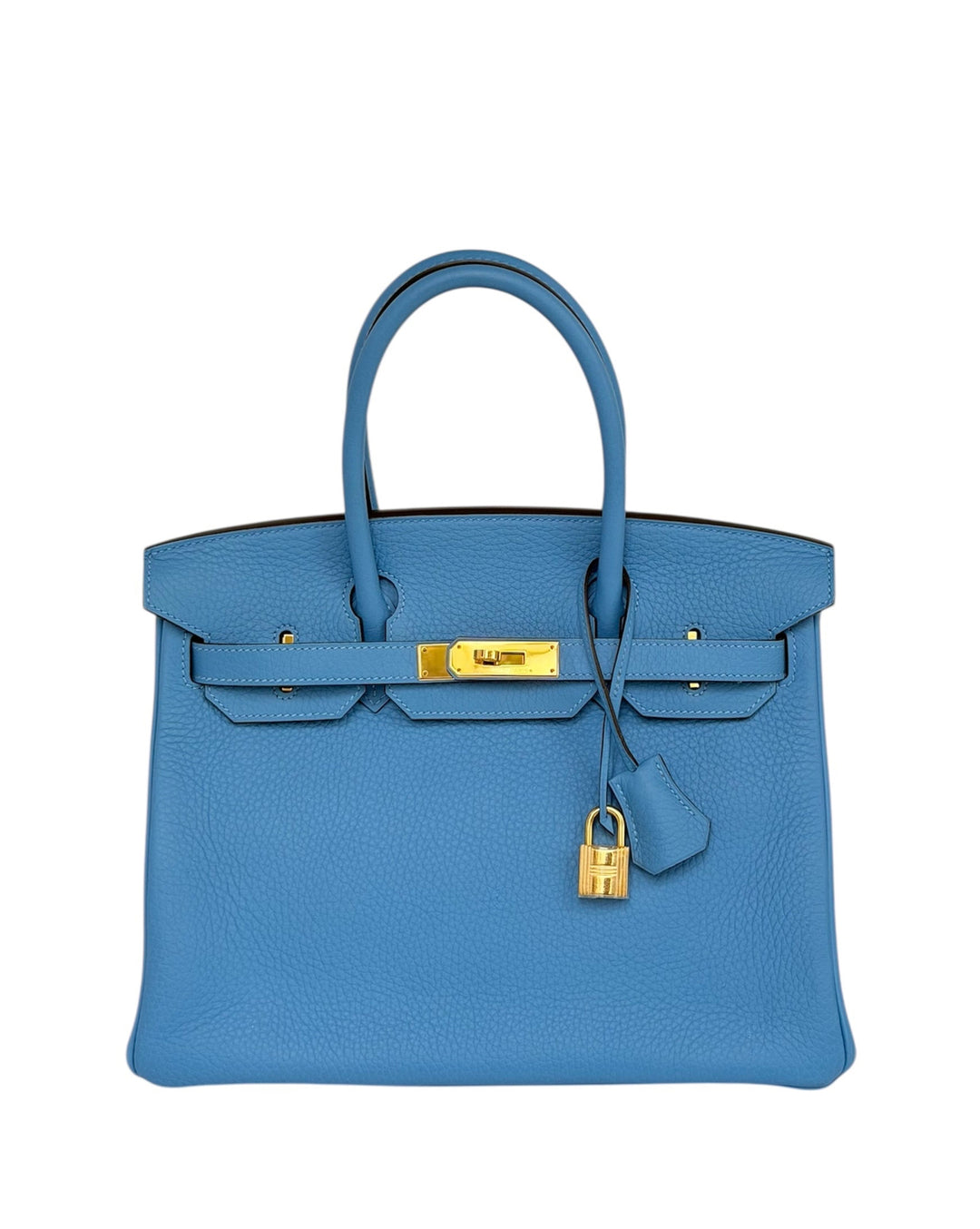Hermes 2014 Bleu Paradis Clemence Taurillon Birkin 30