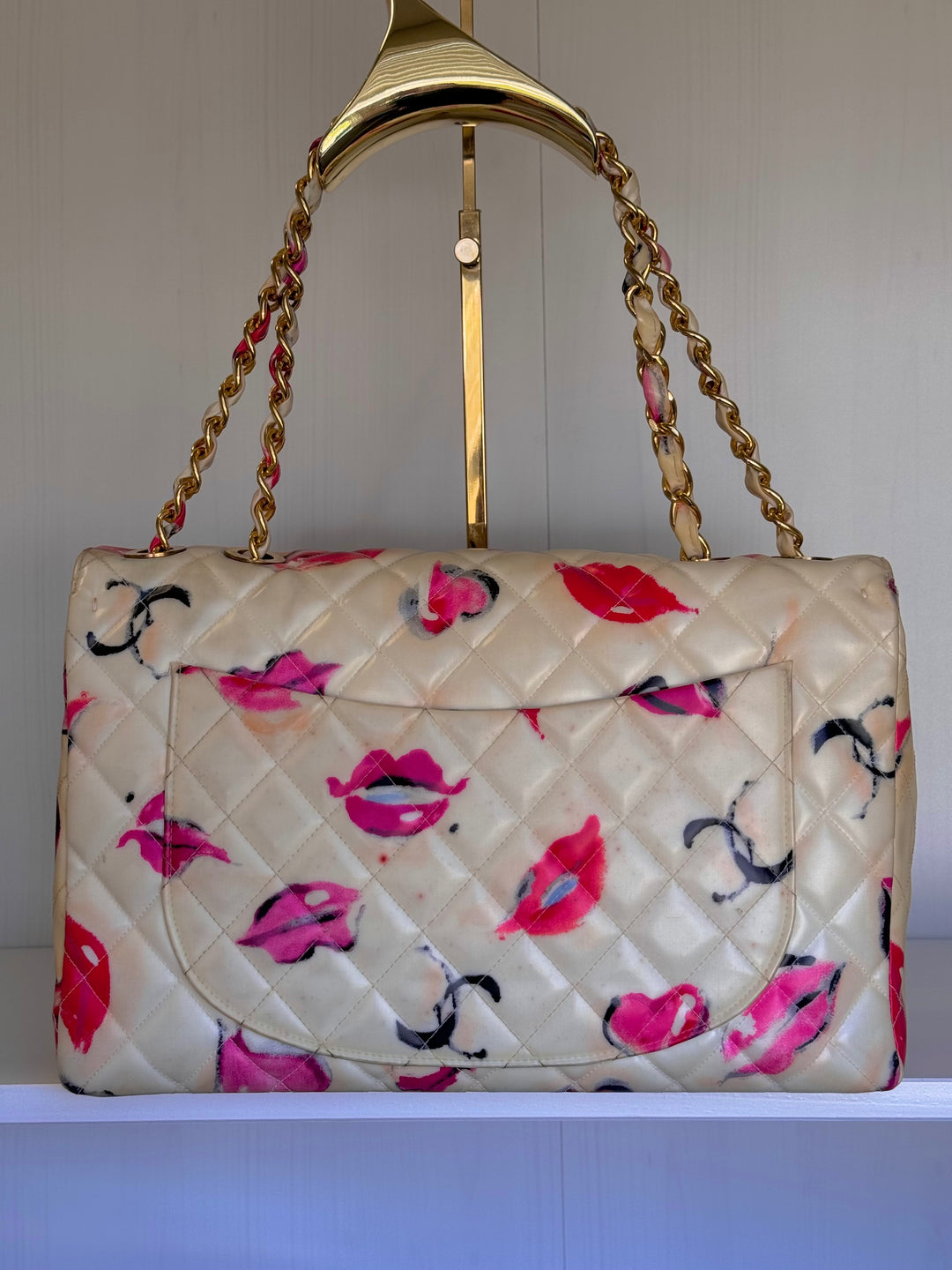 Chanel 1994 Jumbo Lips & Kisses Flap Bag