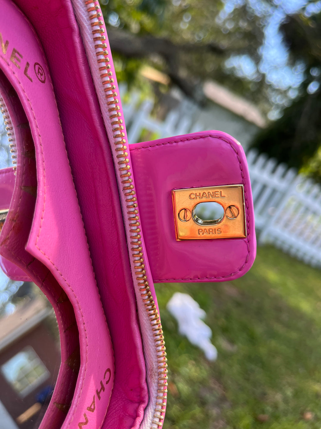 Chanel 1995 Barbie Collection Pink Vanity Case