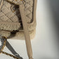 Chanel Small Nude Filigree Shearling Vanity Case