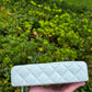 Chanel 25S Light Blue Caviar Slim Vanity Bag