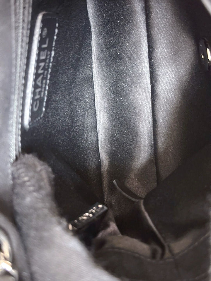 Chanel 2014 Pearl Embellished Mini Flap