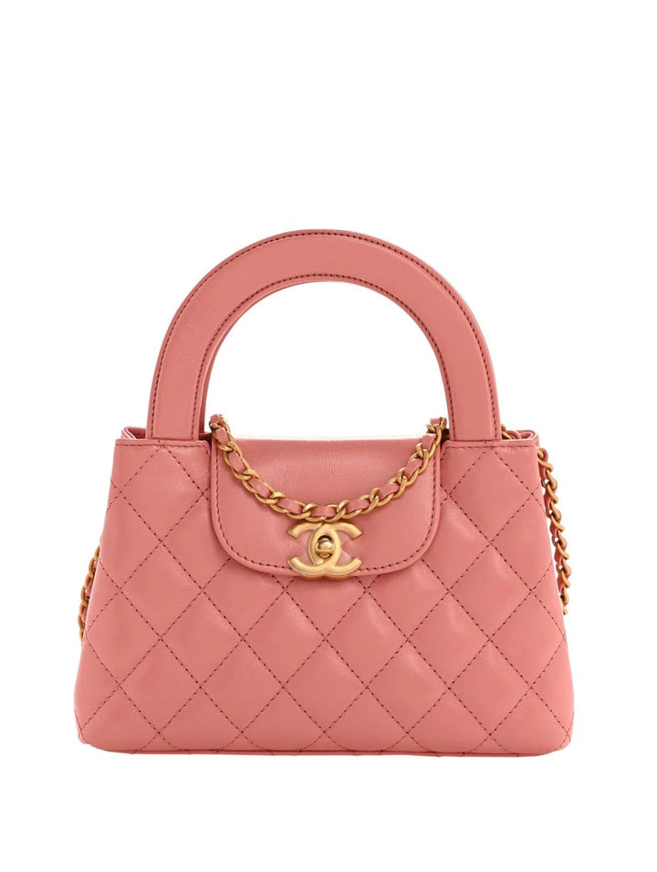 Chanel 23K Pink Aged Calfskin Mini Kelly